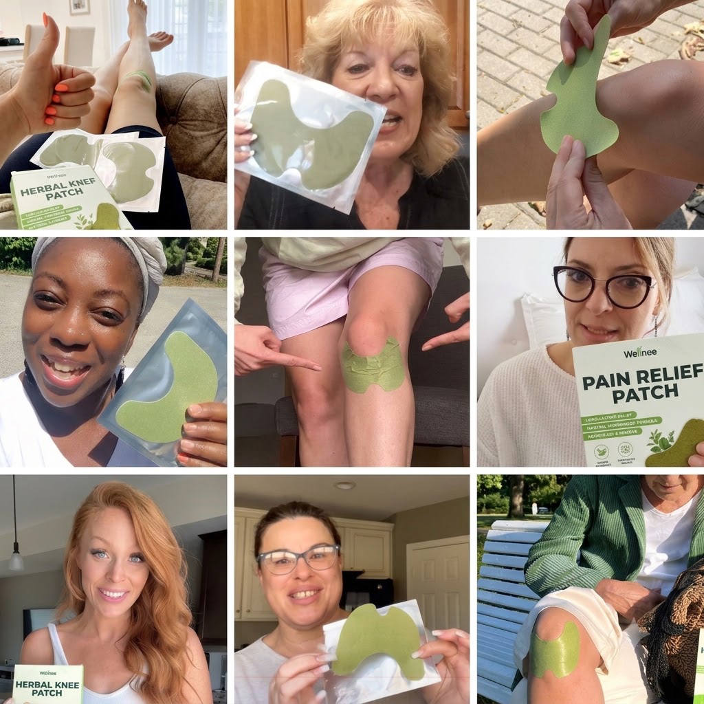 Herbal Knee Pain Relief Patches