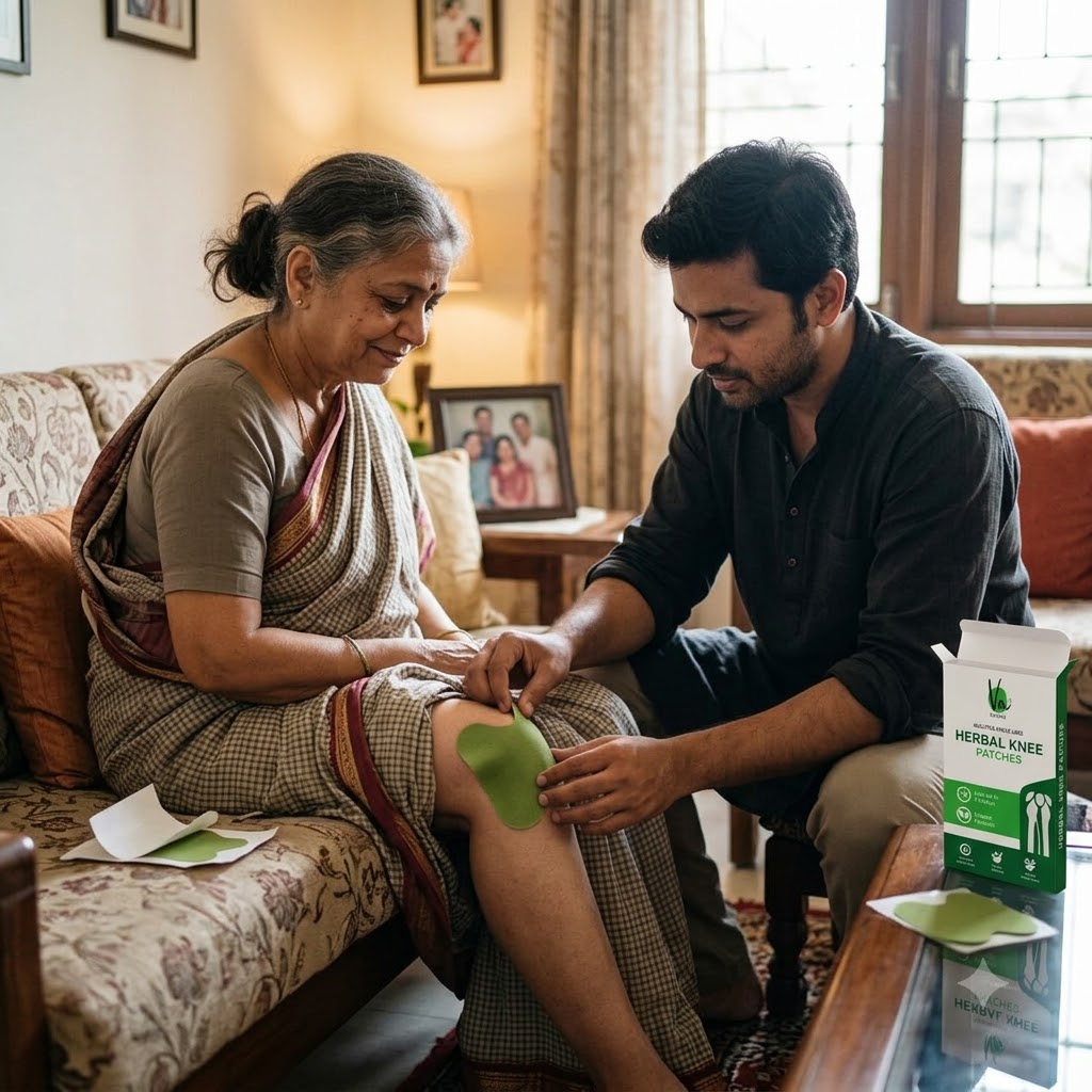 Herbal Knee Pain Relief Patches